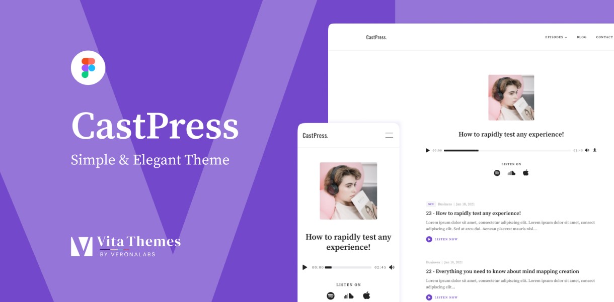 Personal Website With Blog Features | Free Figma Template